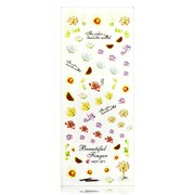 Naklejki wodne do paznokci arkusz 12,7 x 5,5 cm hot Nr 271 Allepaznokcie