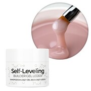 Budujący żel samopoziomujący twardy średniogęsty builder gel self leveling NTN Premium Classic Nude HEMA/Di-HEMA Free 50 g NTN Premium
