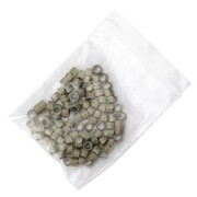 Mikroringi z silikonem do przedłużania włosów 6 mm kolor Nr 6 woreczek 100 szt Allepaznokcie