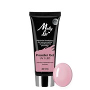 Powder Gel akrylożel budujący MollyLac Hema/di-Hema free French Pink 30 ml Nr 06 MollyLac