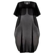 Peleryna fryzjerska czarna 100x140 cm GNB-LAB