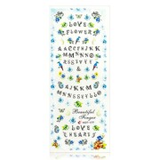 Naklejki wodne do paznokci arkusz 12,5 x 5,5 cm hot Nr 177 Allepaznokcie