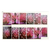 Naklejki wodne do paznokci arkusz 9 x 5,5 cm a Nr 685 Allepaznokcie