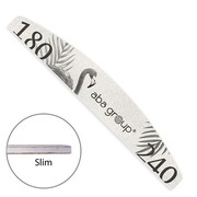 Pilnik Aba Group półksiężyc łódka Szary Slim 180/240 1 szt ABA Group