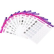 Mata treningowa do wzorów i ornamentów zestaw A5 12 szt MollyLac