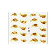 Naklejki wodne do paznokci pióra Nr 091 Allepaznokcie