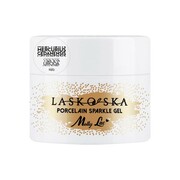 Żel budujący do paznokci Porcelain Sparkle Gel Laskovska light nude MollyLac 50 g MollyLac