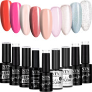 9x Lakier Hybrydowy NTN 5g Ambrosia ZESTAW 9w1