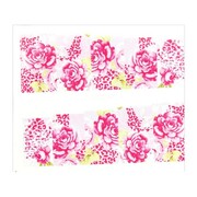 Naklejki wodne do paznokci arkusz 6,5 x 5,5 cm na 10 palców bn Nr 067 Allepaznokcie