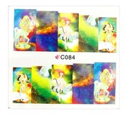 Naklejki wodne do paznokci znaki zodiaku C-084 Allepaznokcie