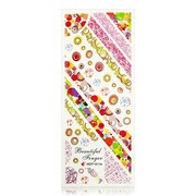 Naklejki wodne do paznokci arkusz 12,5 x 5,5 cm hot Nr 011a Allepaznokcie