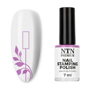 Lakier do stempli i blaszek NTN Premium różowy 7ml Nr 103 NTN Premium