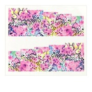 Naklejki wodne do paznokci arkusz 6,5 x 5,5 cm na 10 palców a Nr 116 Allepaznokcie