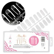 Tipsy do szybkiego przedłużania paznokci Flexi Tips Molly Nails kwadrat 240 szt Molly Nails