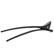 Klips do włosów duży czarny YB930 12 szt Allepaznokcie