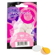 Nakładki ścierne tarcze wymienne 180 grit do PODODISC Staleks Expert rozmiar M 20 mm 50 szt Staleks