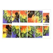 Naklejki wodne do paznokci arkusz 9 x 5,5 cm a Nr 625 Allepaznokcie