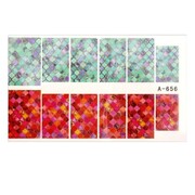 Naklejki wodne do paznokci arkusz 9 x 5,5 cm a Nr 656 Allepaznokcie