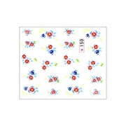 Naklejki wodne do paznokci kwiaty Nr 150 Allepaznokcie