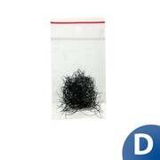 Rzęsy syntetyczne pojedyncze D-0,20-12 mm woreczek 1 g Allepaznokcie