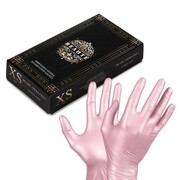 Rękawiczki jednorazowe nitrylowe diagnostyczne i ochronne Beaute Luxe rozmiar XS perłowe 50 szt Top Glove