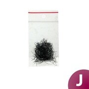 Rzęsy syntetyczne pojedyncze J-0,25-9 mm woreczek 1 g Allepaznokcie