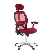 Bs fotel ergonomiczny corpocomfort bx-4144 czerwony BS
