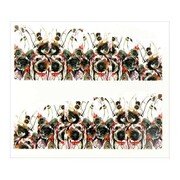 Naklejki wodne do paznokci arkusz 6,5 x 5,5cm na 10 palców A Nr 079 Allepaznokcie