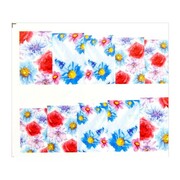 Naklejki wodne do paznokci arkusz 6,5 x 5,5 cm na 10 palców bn Nr 009 Allepaznokcie