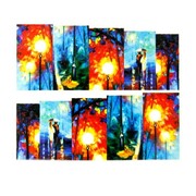 Naklejki wodne do paznokci arkusz 6,5 x 5,5cm na 10 palców Nr 1570 Allepaznokcie