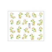 Naklejki wodne do paznokci kwiaty Nr 114 Allepaznokcie