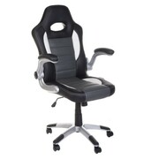 Bs fotel gamingowy racer corpocomfort bx-6923 szary BS