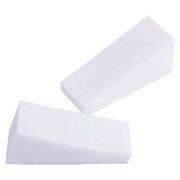 Gąbka gąbeczka do ombre i makijażu lateksowa biała 2 szt Allepaznokcie