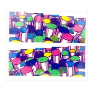 Naklejki wodne do paznokci arkusz 6,5 x 5,5 cm na 10 palców yb Nr 1047 Allepaznokcie