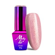 Lakier hybrydowy LED/UV Gel Polish MollyLac Bling it on! Nr 502 Frozen Rose 10 g MollyLac
