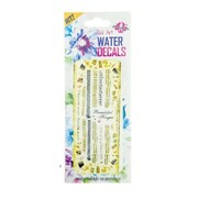 Naklejki wodne do paznokci arkusz 12,7 x 5,5cm hot Nr 027a Allepaznokcie