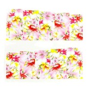 Naklejki wodne do paznokci kwiaty C-111 Allepaznokcie