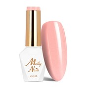 Lakier hybrydowy LED/UV Gel Polish Molly Nails Sensual Nr 200 Chloe HEMA/Di-HEMA Free 8g Molly Nails