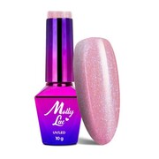 Lakier hybrydowy LED/UV Gel Polish MollyLac Bling it on! Nr 503 Diamond Skin 10 g MollyLac