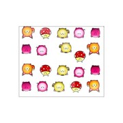 Naklejki wodne do paznokci zwierzęta Nr 106 Allepaznokcie