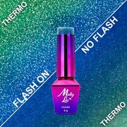 Lakier hybrydowy LED/UV Gel Polish MollyLac Thermo Flashing Lights Nr 696 Stories 5 g MollyLac