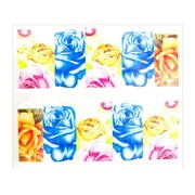 Naklejki wodne do paznokci arkusz 6,5 x 5,5 cm na 10 palców yb Nr 324 Allepaznokcie