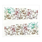 Naklejki wodne do paznokci arkusz 6,5 x 5,5cm na 10 palców A Nr 063 Allepaznokcie