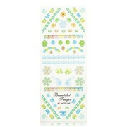 Naklejki wodne do paznokci arkusz 12,5 x 5,5 cm hot Nr 145 Allepaznokcie