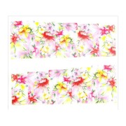 Naklejki wodne do paznokci arkusz 6,5 x 5,5 cm na 10 palców yb Nr 636 Allepaznokcie