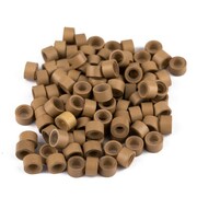 Mikroringi z silikonem do przedłużania włosów 5 mm kolor Nr 11 woreczek 100 szt Allepaznokcie