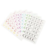 Gradientowe naklejki wodne na paznokcie/French/Ombre/Francuska linia uśmiechu zestaw 8 kolorów STZ40-STZ47 GNB-LAB