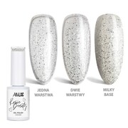 Lakier hybrydowy LED/UV Gel Polish AlleLac x Rosie Beauty Szron HEMA/Di-HEMA Free 6g AlleLac