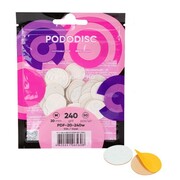 Nakładki ścierne tarcze wymienne 240 grit do PODODISC Staleks Expert rozmiar M 20 mm 50 szt Staleks