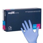 Rękawiczki jednorazowe nitrylowe diagnostyczne i ochronne Easycare nitrile Blue rozmiar S niebieskie 100 szt Zarys